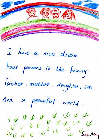 Inspired by those poems, the teachers share their hopes and dreams with you!